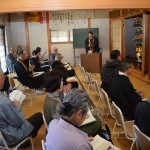 第２組聞法会「共に学ぶ『正信偈』」が始まる