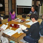 第2組　報恩講の練習