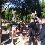 第５組 人権学習会  沖縄問題にふれる大正区フィールドワーク