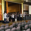 教区同朋大会(5/21)音楽勤行最終リハ行われる 教区同朋大会(5/21)音楽勤行最終リハ行われる