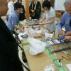 「紙華」「根菓餅」を制作体験