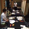 ２組朋友会篆刻（てんこく）体験