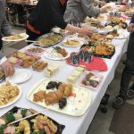 最終日の昼食交流会